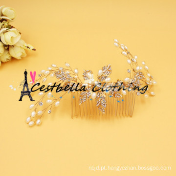 Hot Sale Pearl Headband Wedding Rhinestones Bridal Hair Accessories Headwear